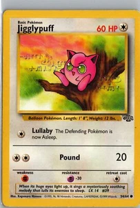 Jigglypuff Jungle #54/64 Common Lightly played 2 - Picture 1 of 2