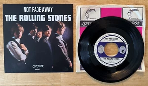 45 7" SP THE ROLLING STONES NOT FADE AWAY LONDON 9657 1st LABEL - Picture 1 of 2