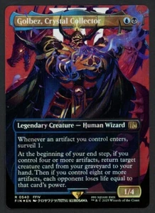 ***Surge FOIL Borderless Golbez, Crystal Collector* MTG Final Fantasy Kid Icarus - Picture 1 of 2