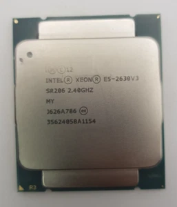 LOT OF 2 Intel Xeon SR206 E5-2630v3 20MB L3 Cache 2.40GHz CPU (OFFERS WELCOME) - Picture 1 of 2