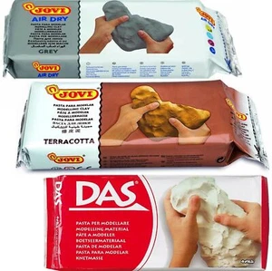 DAS / JOVI Air Dry Modelling Clay BULK 1kg Model Hardening Drying Kids Craft Kit - Picture 1 of 16
