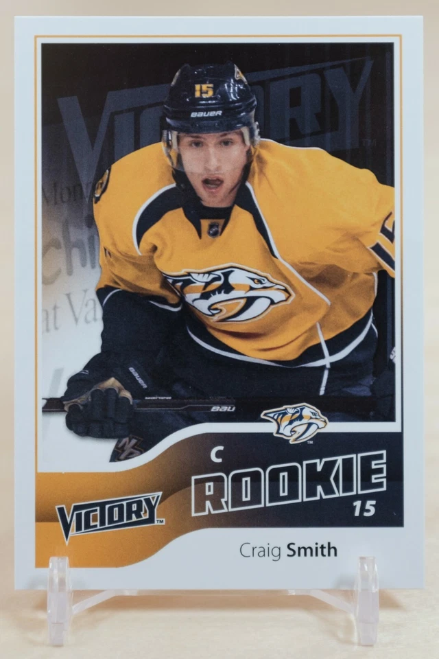 2011-12 Upper Deck Victory Craig Smith #297 Rookie Nashville Predators - Image 1 of 2