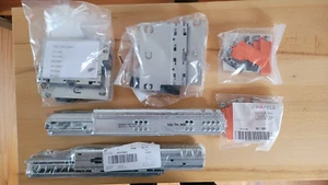 2 Satz BLUM Unterflurführung Vollauszug Tandem 560 H Nennlänge 340 mm Tip-On - Bild 1 von 4