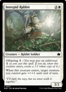 INTREPID RABBIT x4 mtg NM-M Bloomburrow 4 Common - Picture 1 of 1