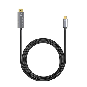 8K 60Hz USB-C to Displayport 1.4 Cable 1M USB 3.1 Type C to DP W/ PD Charging - Picture 1 of 11