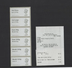 MACHIN R18YAL Zone VALUES Collector Strip OLDHAM POST GO - SCARCE - Picture 1 of 1