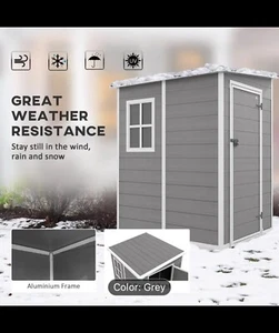4x5 Ft Garden Shed - Picture 1 of 4