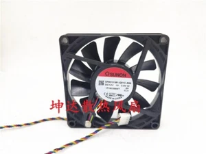 1 PCS   SUNON Fan EF80151B1-Q01C-S99  DC12V 3.83W  8015 8cm  4 pin cooling fan - Picture 1 of 2