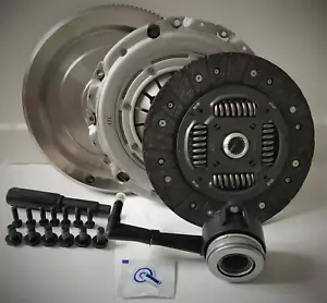 CLUTCH KIT FLYWHEEL SOLID FOR QASHQAI Juke TIIDA,NV200 1.5 dCi 07on + CSC Slave - Picture 1 of 5