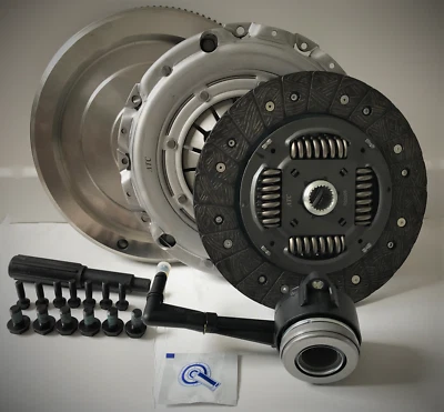 CLUTCH KIT FLYWHEEL SOLID FOR QASHQAI JUKE TIIDA MEGANE  1.5 dCi 07on +CSC Slave - Image 1 of 4