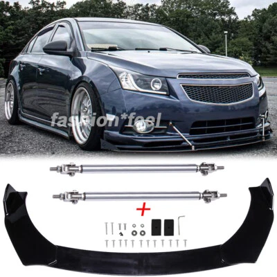 Спойлер закраина переднего бампера разветвитель стержни стойки для CHEVROLET Chevy Cruze LT - Изображение 1 из 4