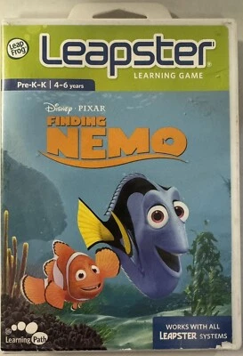 Leapster Learning Game Disney PIXAR Finding Nemo  - Image 1 of 4