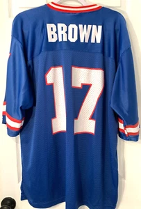 Vintage 1995 Starter NFL Trikot NEW YORK GIANTS #17 DAVE BRAUN Herren Gr. 52/XL - Bild 1 von 9
