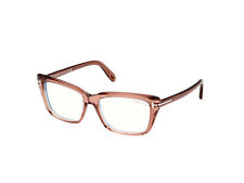 NEW Tom Ford FT5894-B-072-56 Shiny Pink Eyeglasses