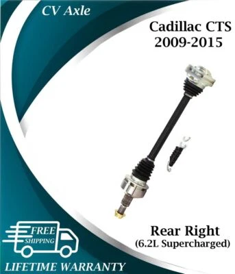 Nuevo eje CV trasero derecho OE para Cadillac CTS 2009-2015 garantía de por vida Foto 1 de 4