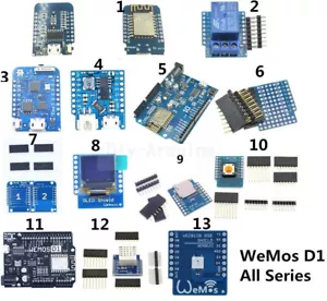 WeMos D1 Mini ESP8266 ESP 12F DHT22 AM2320 CH340 CP2104 Wifi Module For NodeMCU - Bild 1 von 64