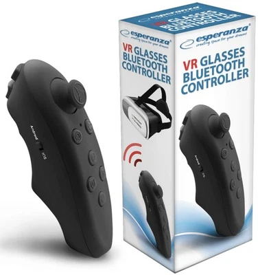 Controller Telecomando Joystick Bluetooth Per Visore Occhiali 3D VR Box Nero - Immagine 1 di 4