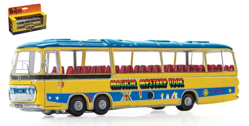 Corgi THE BEATLES MAGICAL MYSTERY TOUR BUS PACK DESIGN 1 76 - CC42419
