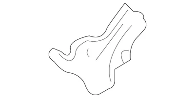 Suporte de silenciador de escape Volkswagen genuíno 1J0-253-144-J - Imagem 1 de 2