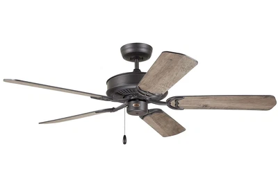 Ventilador de techo Luminance Kathy Ireland Home Designer 52" 5 aspas reversibles graphi Foto 1 de 4