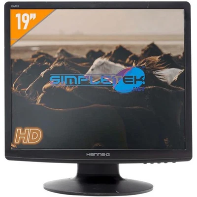 HANNS.G HSG1097 Screen Monitor LCD Display 19 " 4:3 5:4 Square Case VGA ' Vesa - Image 1 of 4