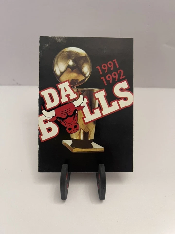 Schedule Basketball Chicago Bulls - 1991 1992 - Miller Draft Michael Jordan - Image 1 of 4