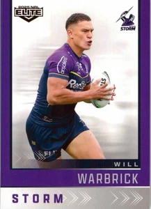 2025 Melbourne Storm NRL TLA Elite Card - Will Warbrick - Picture 1 of 3