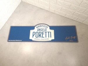 Birrificio Angelo Poretti Gummi Bier Bar Läufer Matte Top Zustand x 1, 60 cm x 15 cm - Bild 1 von 5