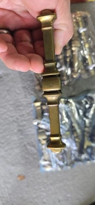 LOT Of Drawer Cabinet Door Pulls Hardware Brass 5.5 #in centers lot Buyn ThemALL - Image 1 of 4