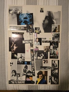 Beatles 1968 White Album Original Poster Insert & Song Lyrics Artwork  - Picture 1 of 1