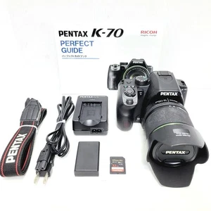 Pentax k-70 18-135 mm 24 MP APS-C Digital SLR Camera Body Tested From Japan - Picture 1 of 10