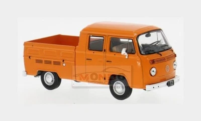 1:43 IXO Volkswagen T2 Double Cab Pick-Up 1972 Orange CLC598N.22 - Immagine 1 di 2