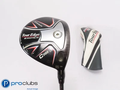 Nice Tour Edge Exotics C722 18* 5 WOOD w/Cover - C6 Blue 50 Stiff Flex 462384 - Image 1 of 4