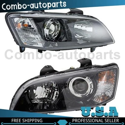 Conjunto de faros izquierdo derecho TYC para Pontiac G8 2008-2009 Foto 1 de 3