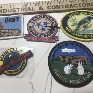 Reiseaufnäher Rio Grand, Tennessee, Cody, 5 Stück - Bild 1 von 1