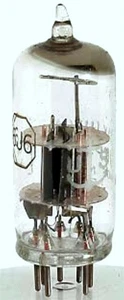 TUBO 6J6 SILVERTONE TESTATO E IMBALLATO VINTAGE COMMERCIALE ECCEDENZA - Foto 1 di 3