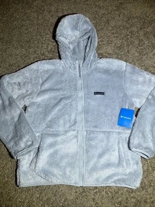 NEW Women's Columbia Kettle Falls EXS Full Zip Fleece Jacket Blue Large MSRP $70 - Picture 1 of 6