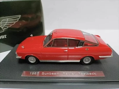 Coche de resina BHM 1/43 modelo Sunbeam Rapier Fastback 1967 rojo Foto 1 de 4