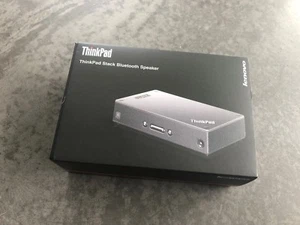 Lenovo THINKPAD Stack Bluetooth Haut-Parleur 03X6907 4XD0H34183 Avec Pile - Photo 1/2