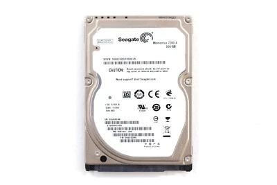 Seagate ST9500420AS 500GB 2.5" 3Gb/s 7.2K RPM SATA Hard Drive P/N: 9HV144-300 - Image 1 of 3