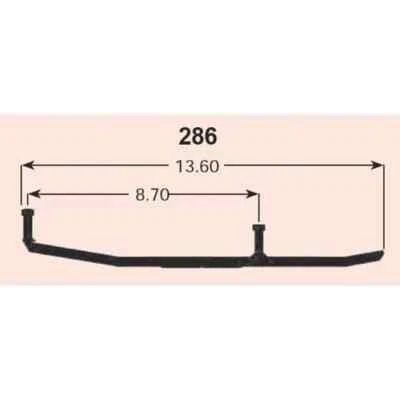 SP1 Defender Wearbar Hardweld Runner Set Polaris PRO X 120 04-06 Foto 1 de 4