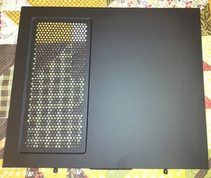 Nuovo pannello laterale ventilato acciaio nero metallo porta 4 Corsair Crystal 680X RGB custodia PC - Foto 1 di 9