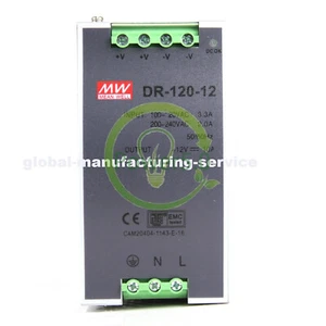 NUOVO Alimentatore MEANWELL DR-120-12 AC/DC 12V 10A 120W~ - Foto 1 di 9