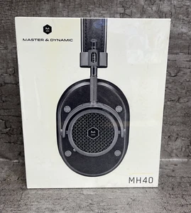 Casque supra-auriculaire filaire Master & Dynamic MH40 - Gunmetal/Noir - Photo 1/6