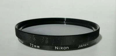 Genuine Nikon Circular 72mm Polarising Filter-Made In Japan 90s. - Image 1 of 4