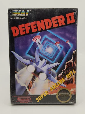 Nintendo NES Boxed Video Game Cartridge - Defender II by Hal - New Sealed - Image 1 of 2