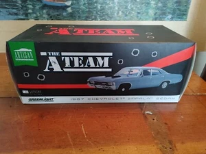 Greenlight Artisan The A-Team 1967 Chevrolet Impala Sedan Diecast Scale 1:18 - Picture 1 of 4