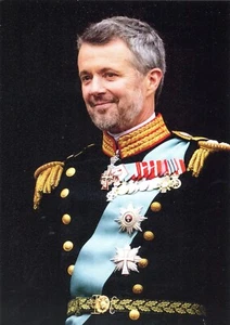 ~~~ ORGINAL~~~ POSTKARTE ~~~ König Frederik von Dänemark - Bild 1 von 2