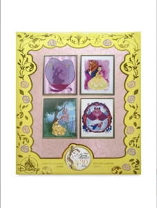 Disney Beauty and the Beast 30th Anniversary Framed Print Set Limited Edition - Picture 1 of 8