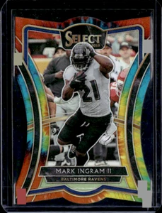 Panini Select Football Mark Ingram #159 2019 Tie Dye Premier Level #20/25 - Imagen 1 de 2